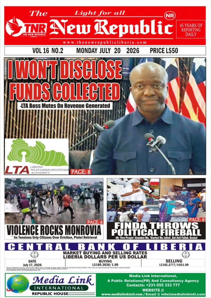 VOL 16 NO.2 MONDAY JULY 20, 2026