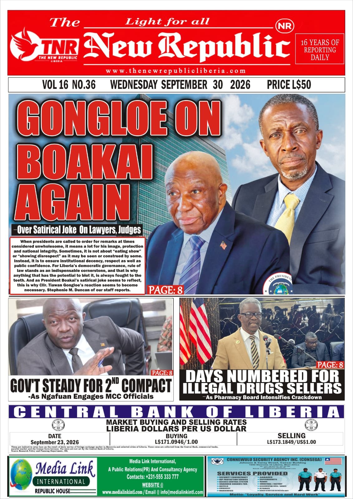 Sept 30 Front