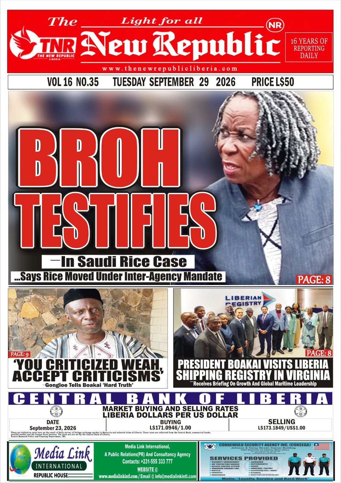 Today Sept 29
